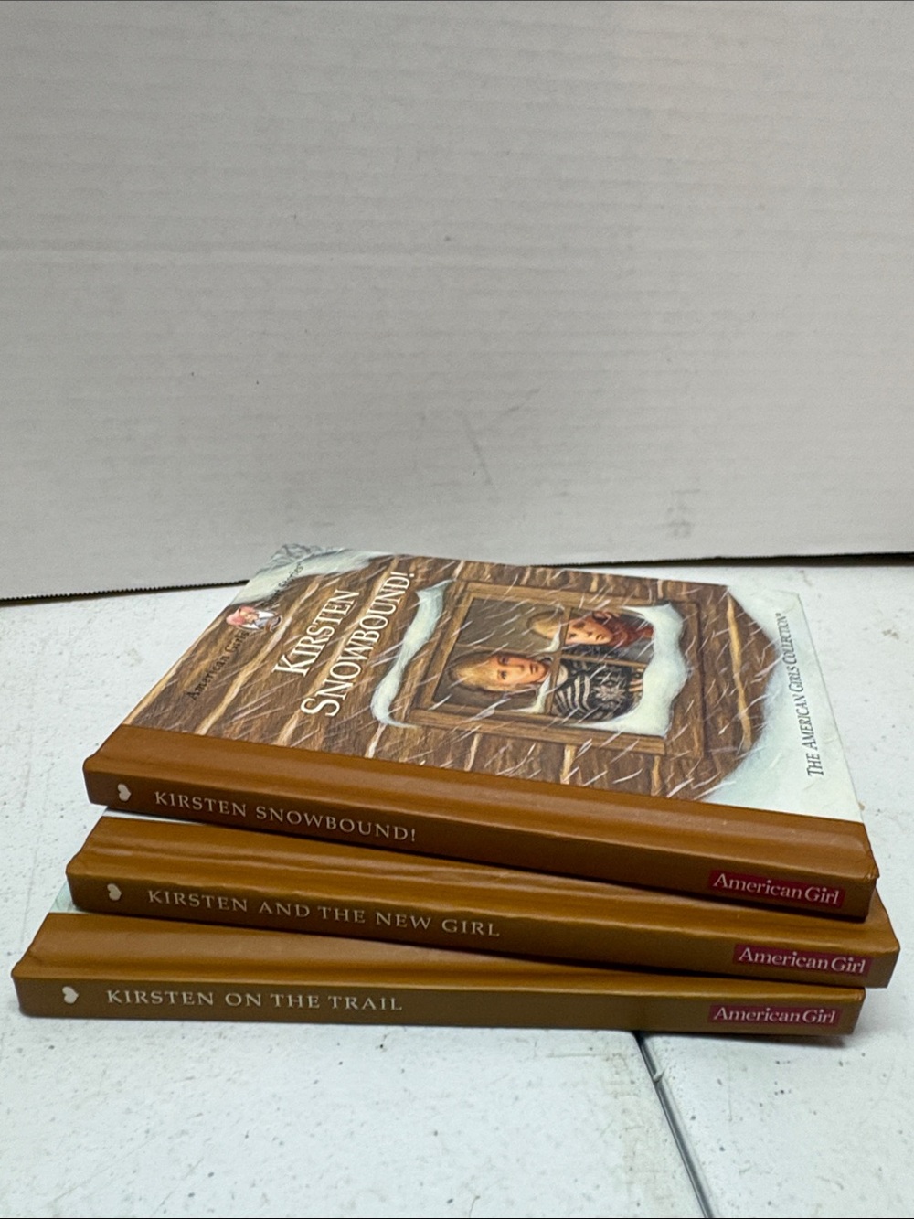 American Girl Kirsten Book Set - Tan Spines